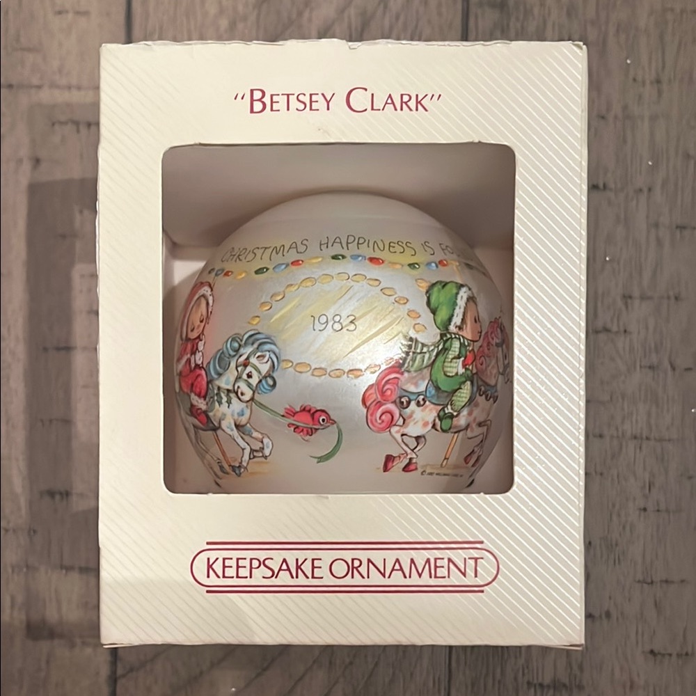 Betsey Clark Keepsake Ornament 1983